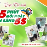CUỘC THI ẢNH: 5 PHÚT MỖI NGÀY- SẴN SÀNG 5S